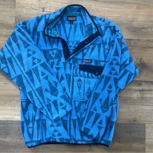 Mens Blue Patagonia Synchilla